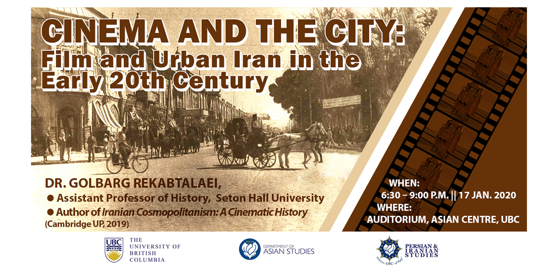 Cinema And The City Film And Urban Iran In The Early 20th Century In